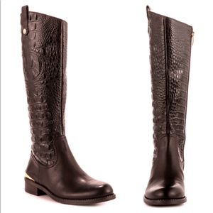 Vince Camuto Brown Riding Boot